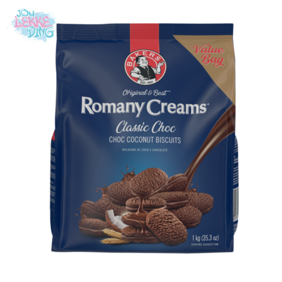 Bakers 1kg Romany Creams Classic Choc
