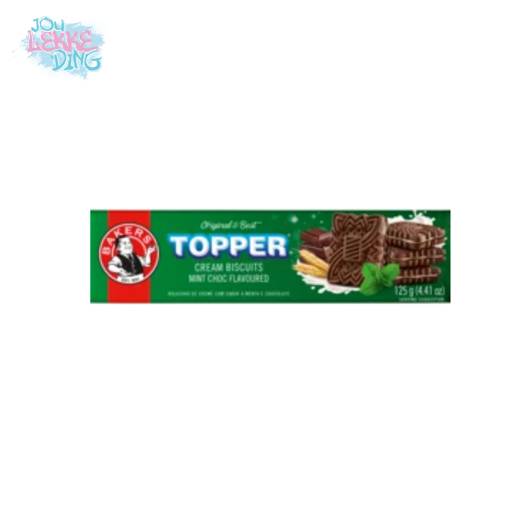 Bakers Toppers 125g Choc Mint (1x125g)