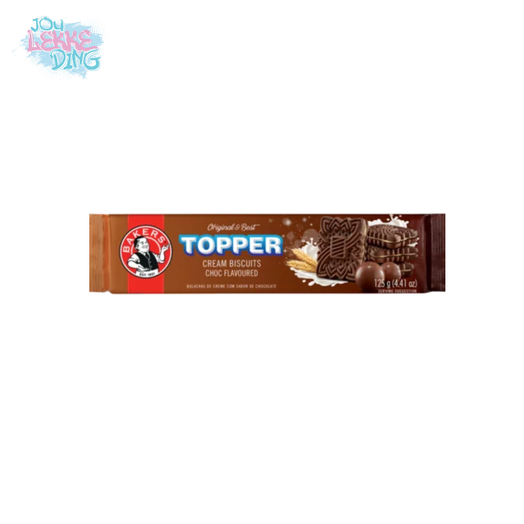 Bakers Toppers 125g Choc (1x125g)