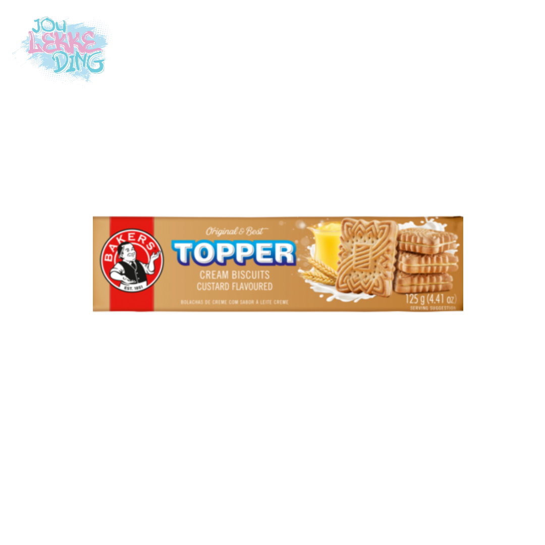 Bakers Toppers 125g Custard (1x125g)