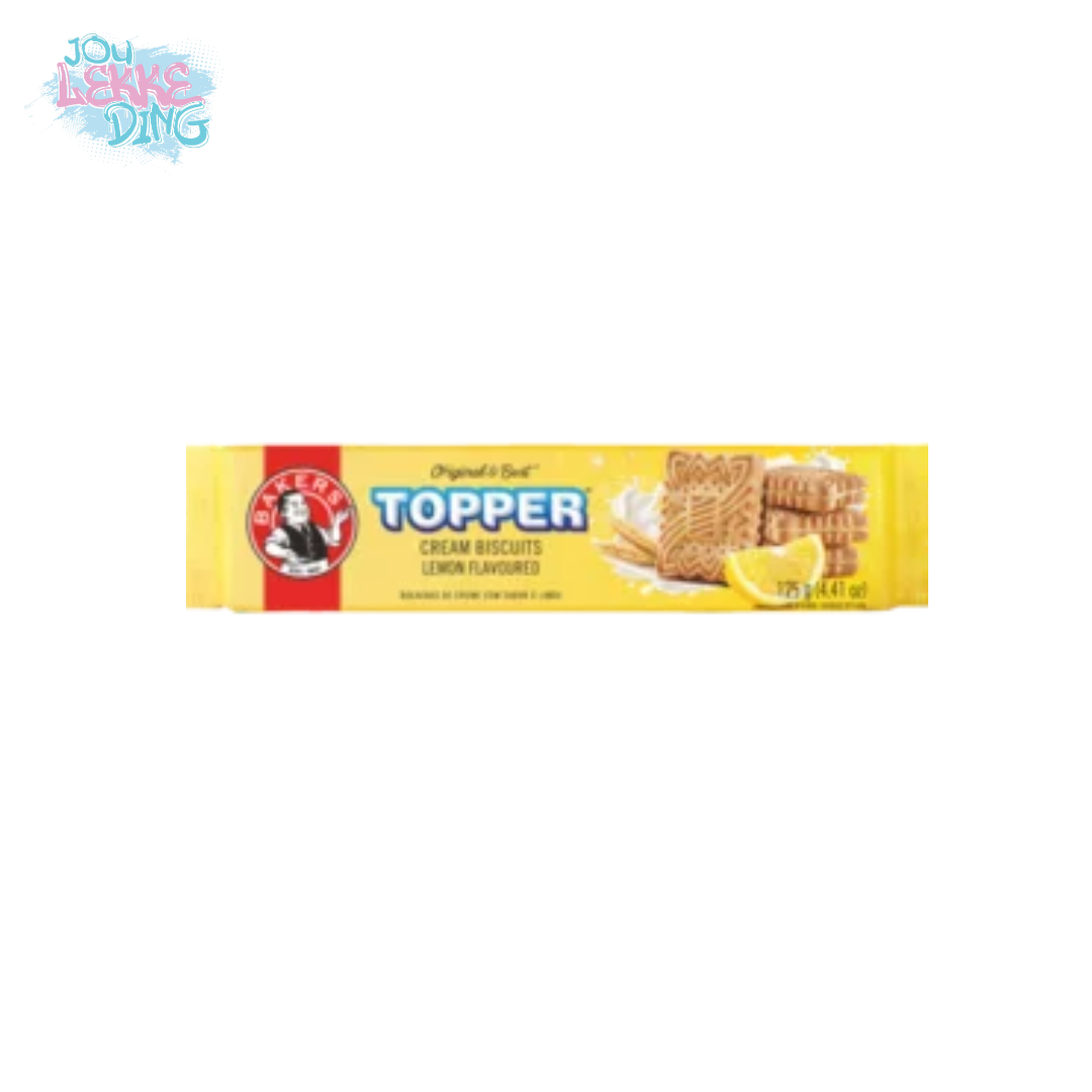 Bakers Toppers 125g Lemon (1x125g)