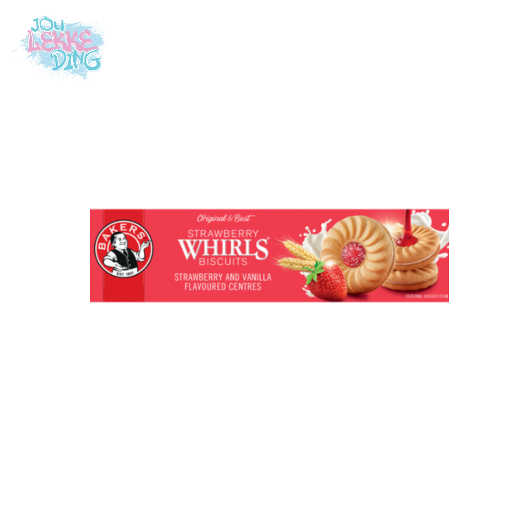 Bakers Strawberry Whirls 200g (1x200g)